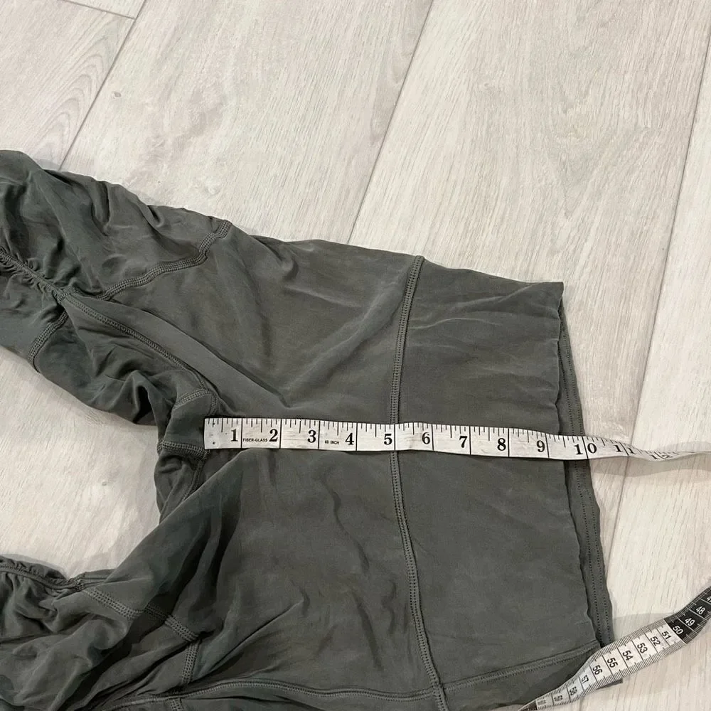 Lululemon Leggings Womens 4 Black Into Something Good Tight 28